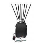 Man Pack Jammer 10 Bands 4G 5G GPS WiFi VHF UHF Max 300W up to 150m